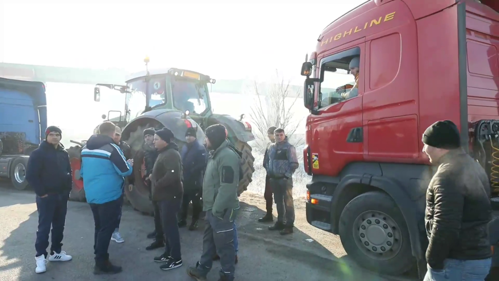 Craiova: Agricultorii olteni au ieșit în stradă