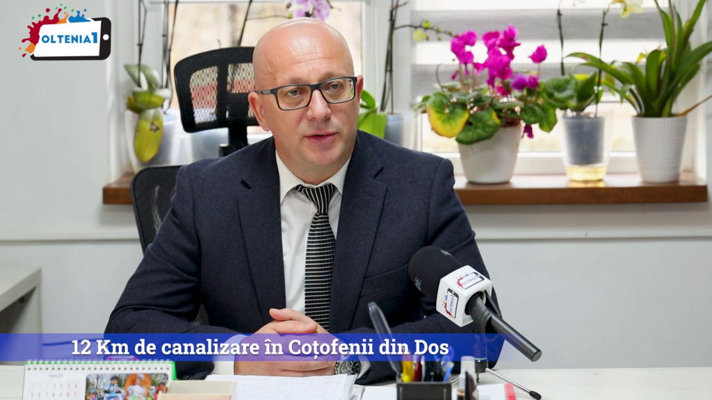 12 Km de canalizare în Coțofenii din Dos