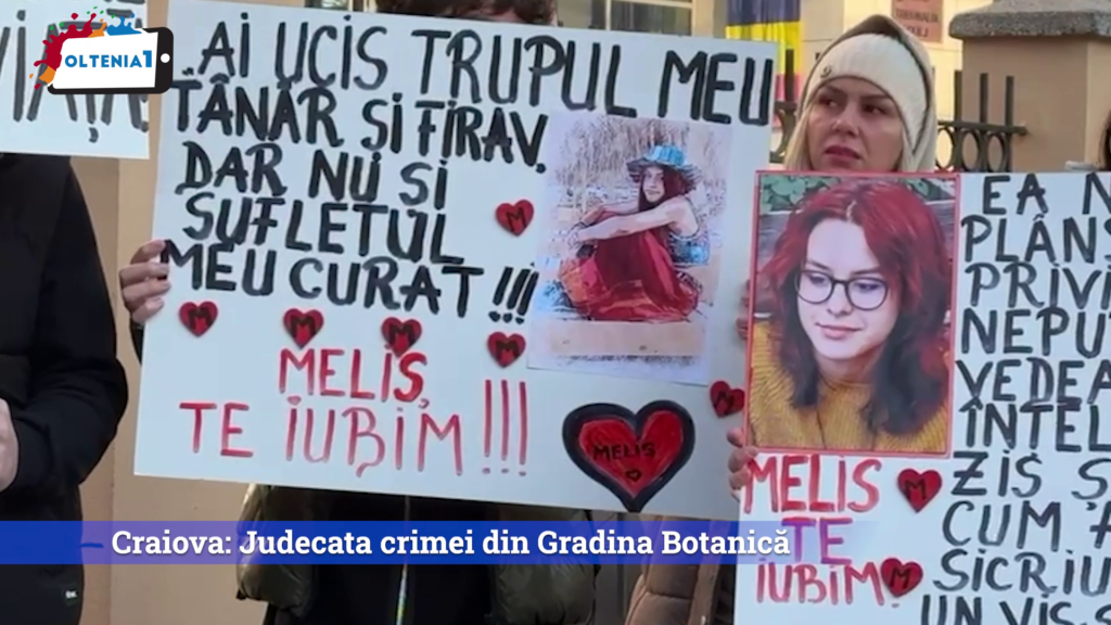 Craiova: Judecata crimei din Gradina Botanică