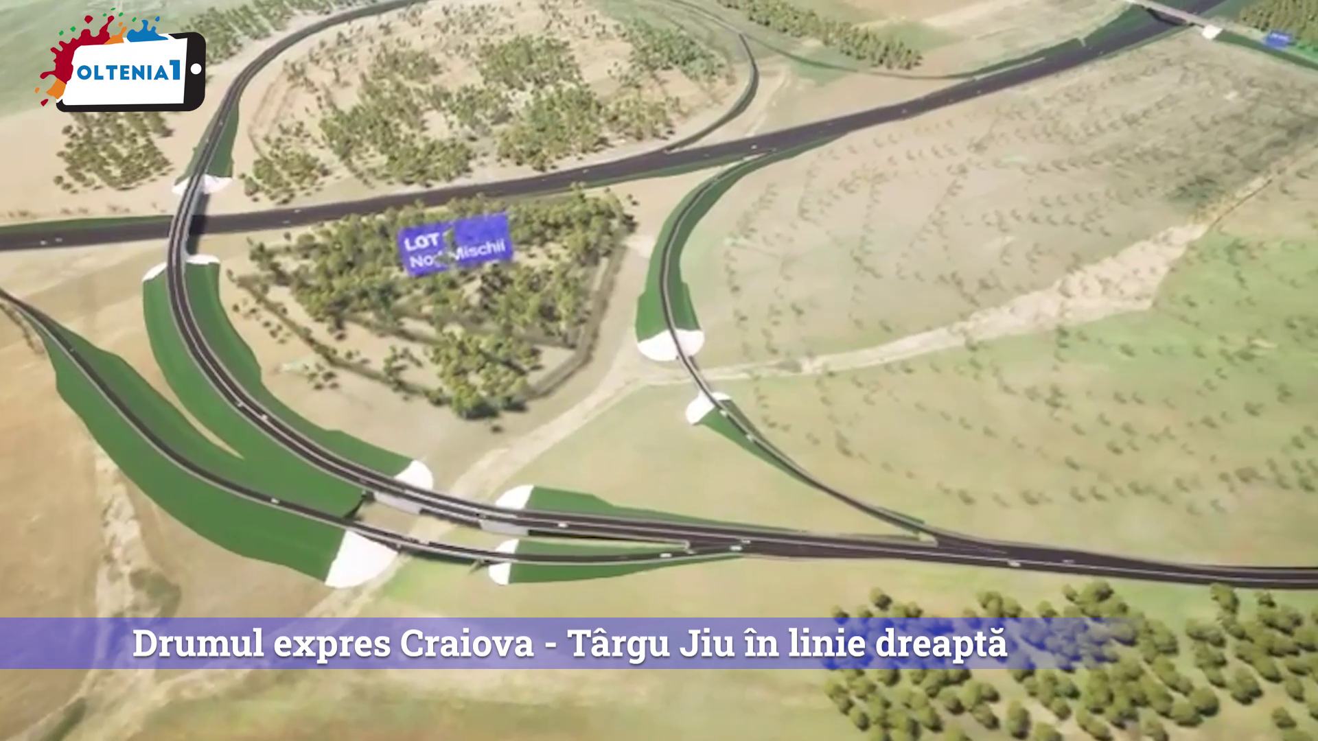 Drumul expres Craiova – Târgu Jiu în linie dreaptă