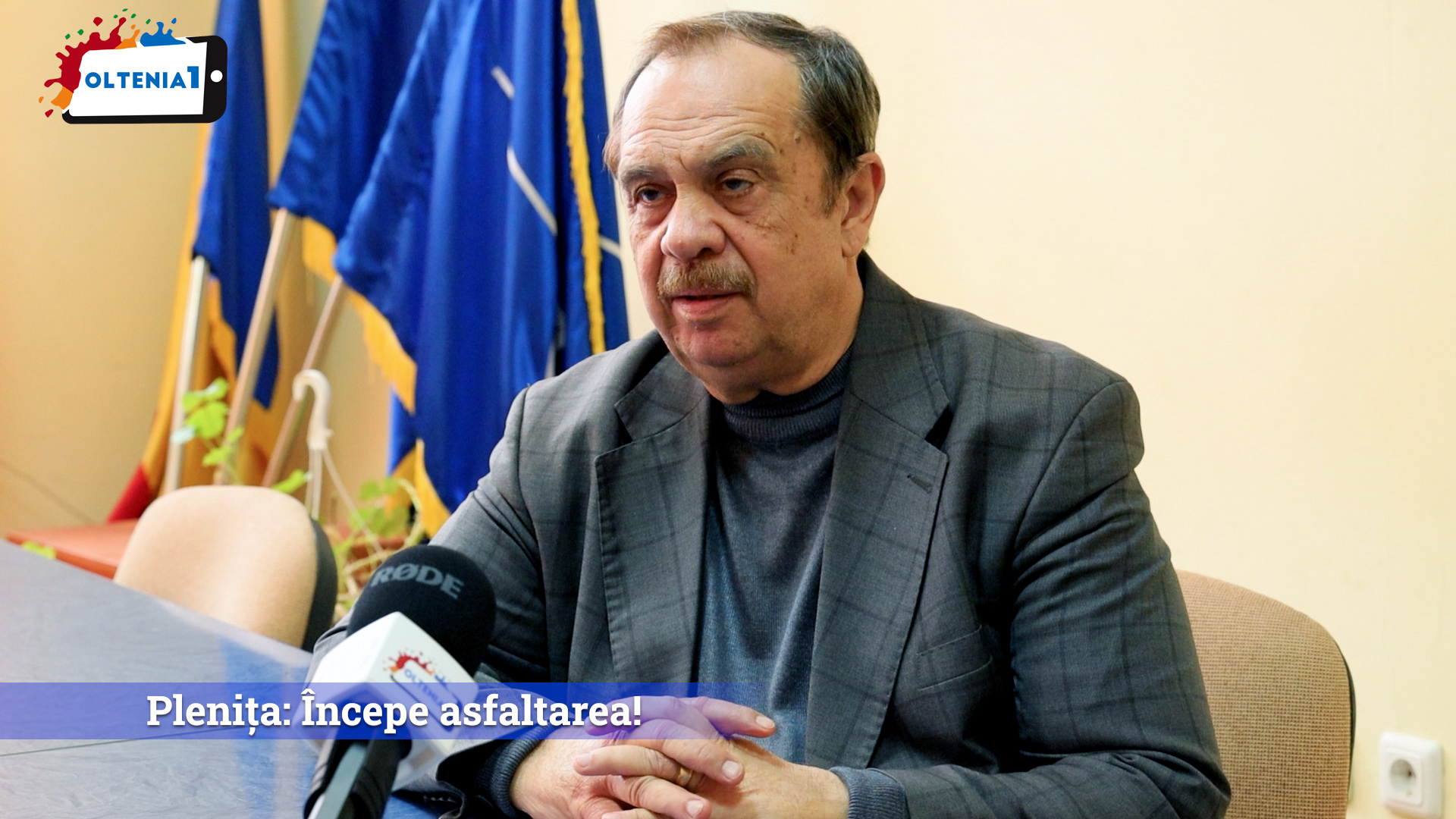 Plenița: Începe asfaltarea!