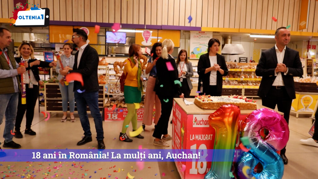 18 ani în România! La mulți ani, Auchan!