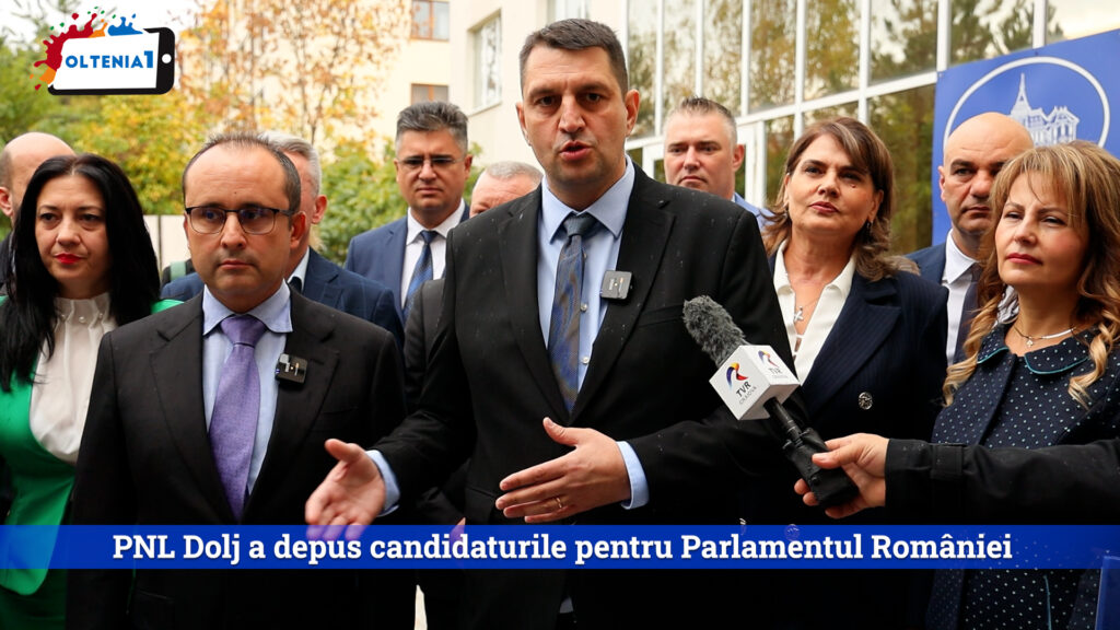 PNL Dolj a depus candidaturile pentru Parlamentul României