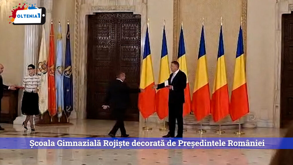 Școala Gimnazială Rojiște decorată de Președintele României