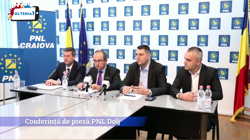 Conferință de presă PNL Dolj