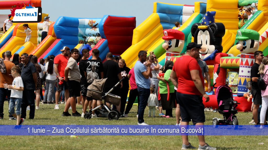 1 Iunie – Ziua Copilului sărbătorită cu bucurie în comuna Bucovăț