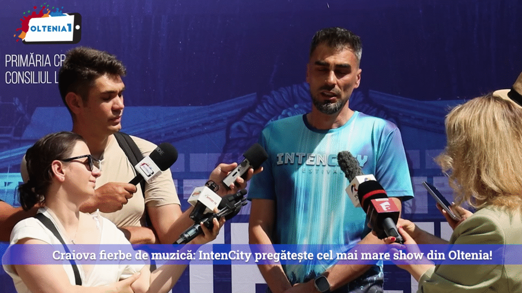 Craiova fierbe de muzică: IntenCity pregătește cel mai mare show din Oltenia!