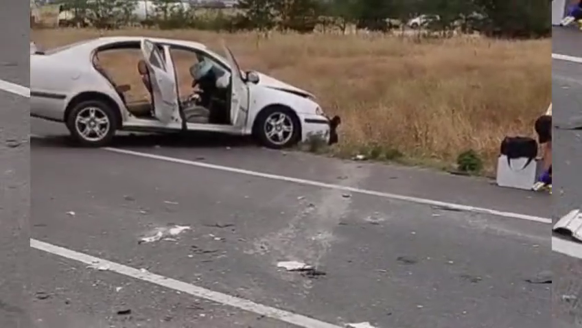 Accident pe Centura de Nord a Craiovei. Trafic blocat în zona pasarelei DN6