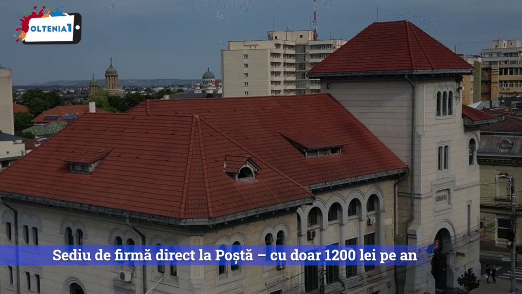 Sediu de firmă direct la Poștă – cu doar 1200 lei pe an