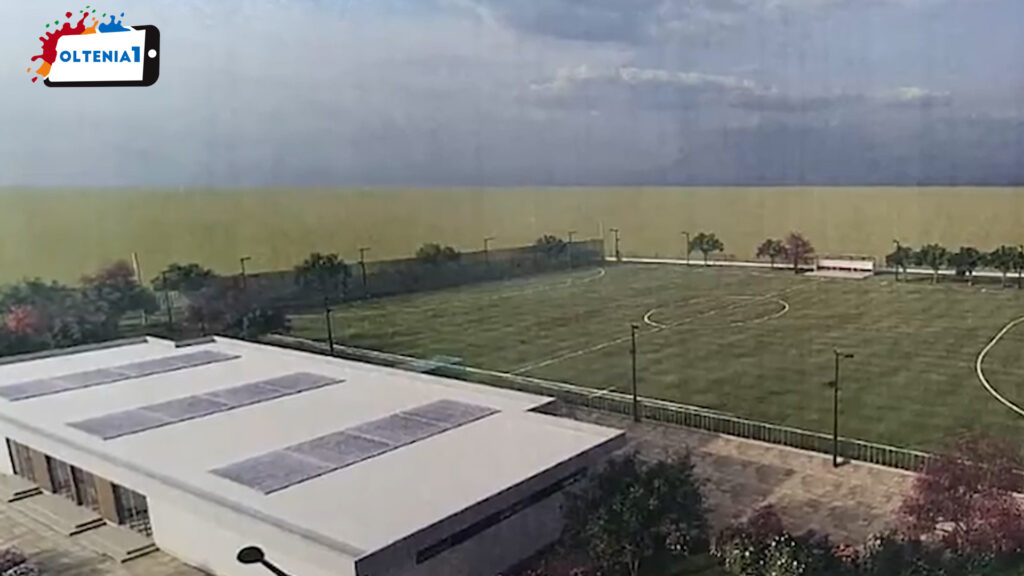 Cel mai modern stadion din județ, la Leamna de Sus