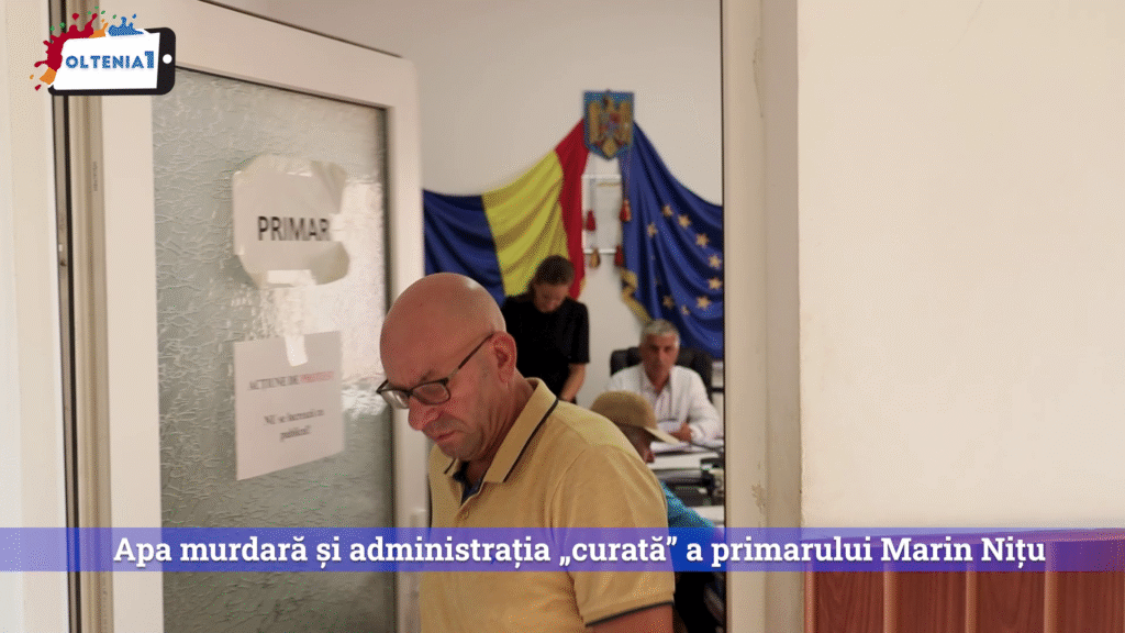 Apa murdară și administrația „curată” a primarului Marin Nițu