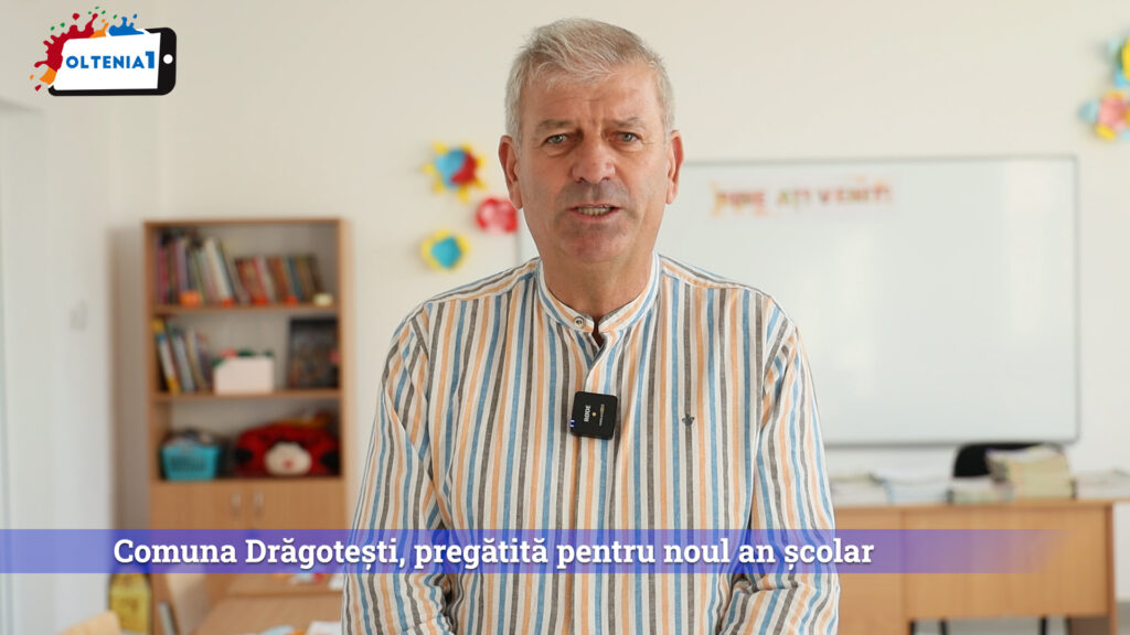 Comuna Drăgotești, pregătită pentru noul an școlar