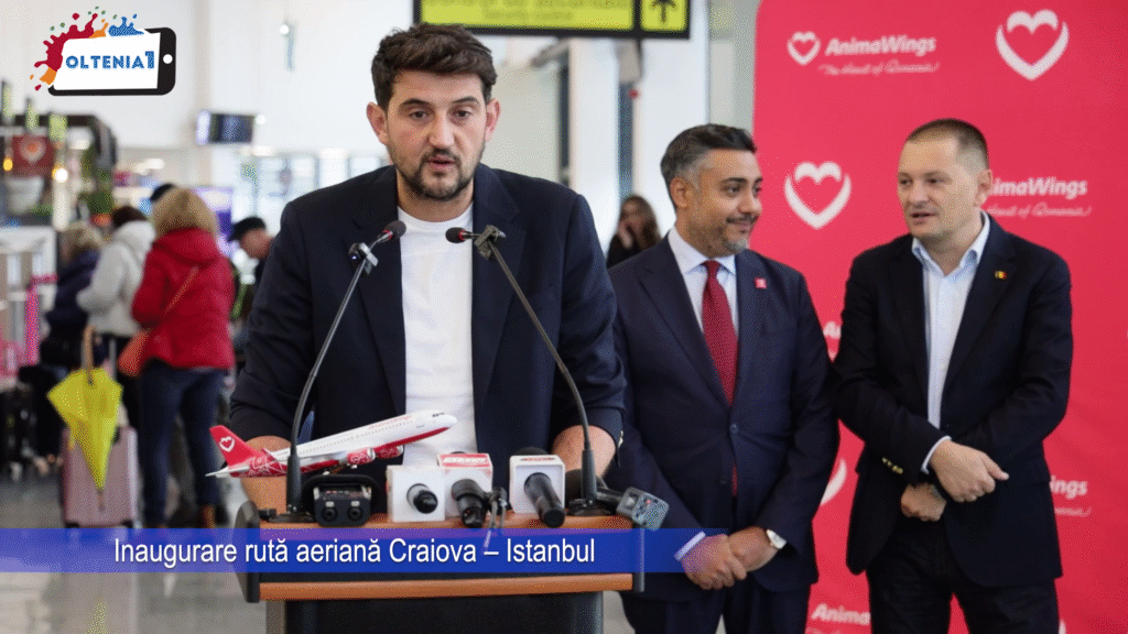 Inaugurare rută aeriană Craiova – Istanbul