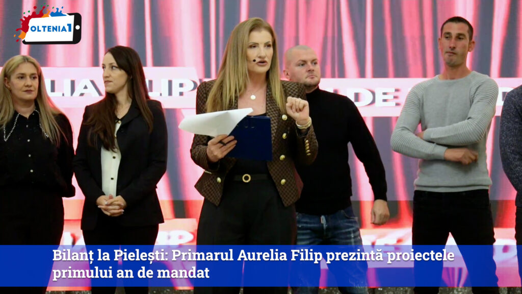 Bilanț la Pielești: Primarul Aurelia Filip prezintă proiectele primului an de mandat