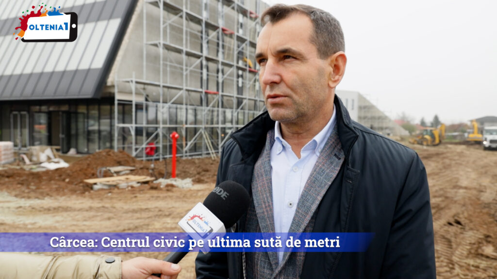 Cârcea: Centrul civic pe ultima sută de metri