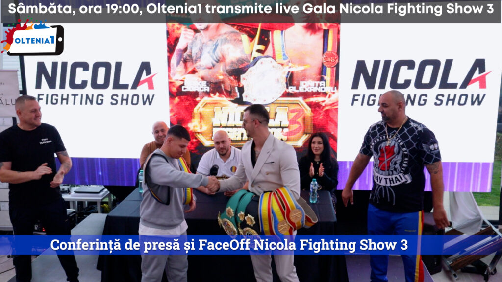 Conferință de presă și FaceOff Nicola Fighting Show 3