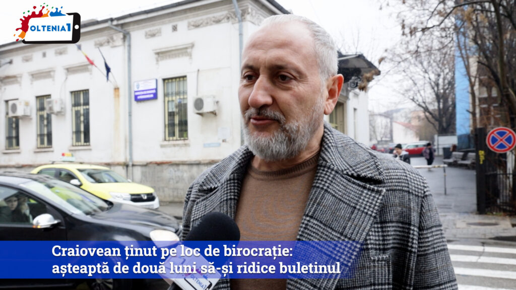 Craiovean ținut pe loc de birocrație: așteaptă de două luni să-și ridice buletinul