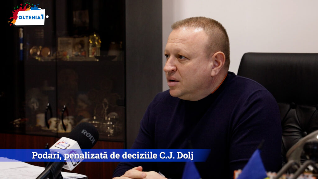Primarul comunei Podari, Aurel Gheorghiță, spune lucrurilor pe nume