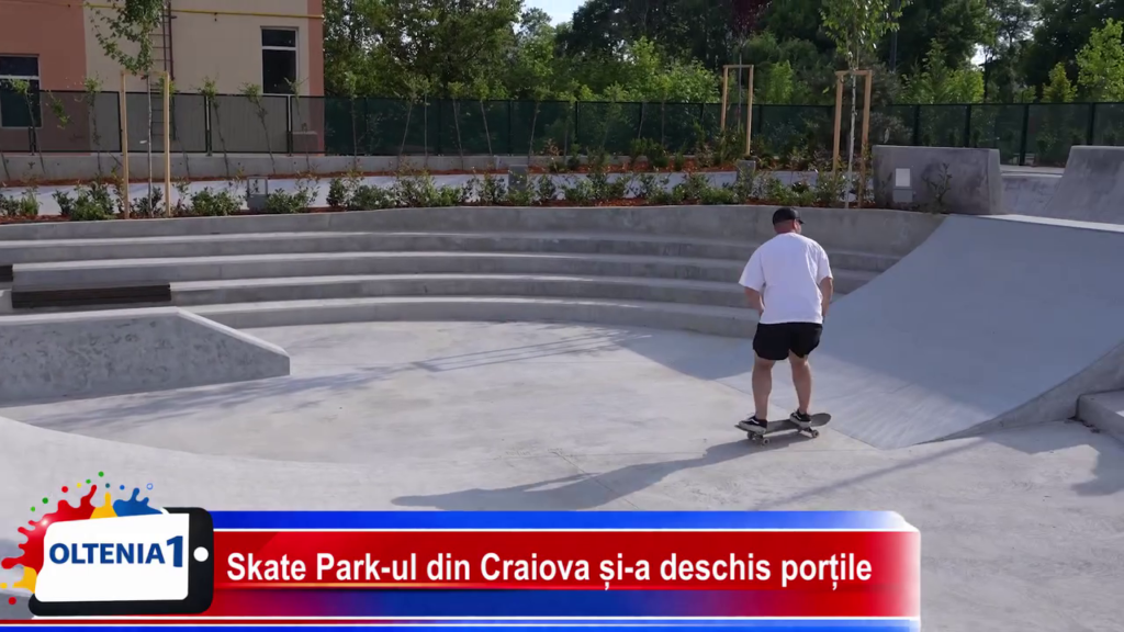 Skate Park-ul din Craiova și-a deschis porțile