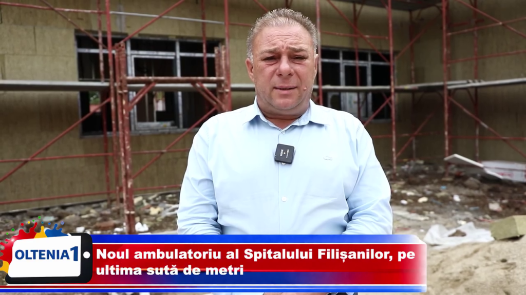 Noul ambulatoriu al Spitalului Filișanilor, pe ultima sută de metri. Investiție de 16 milioane de lei