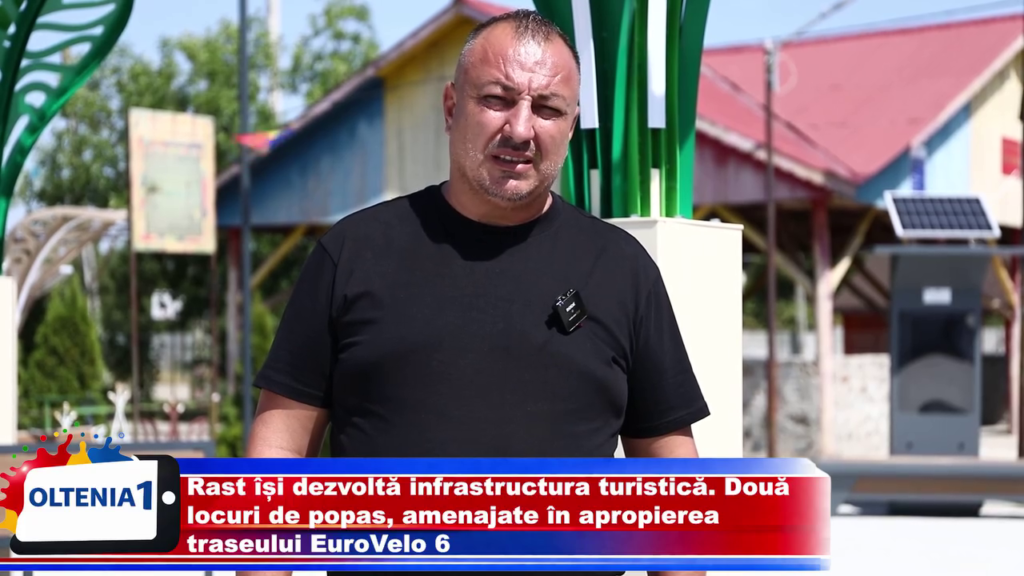 Rast își dezvoltă infrastructura turistică. Două locuri de popas, amenajate în apropierea traseului EuroVelo 6